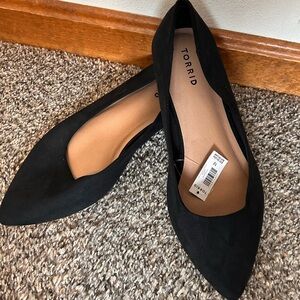 Pointed Toe Flats Torrid Size 12WW